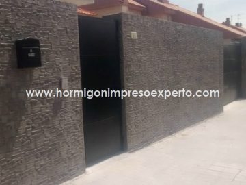 fotos hormigon impreso pared