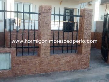 fotos hormigon impreso entrada