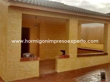 fotos hormigon impreso casa
