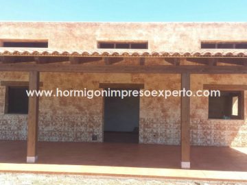 fotos hormigon impreso rustico