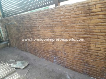 fotos hormigon impreso vertical